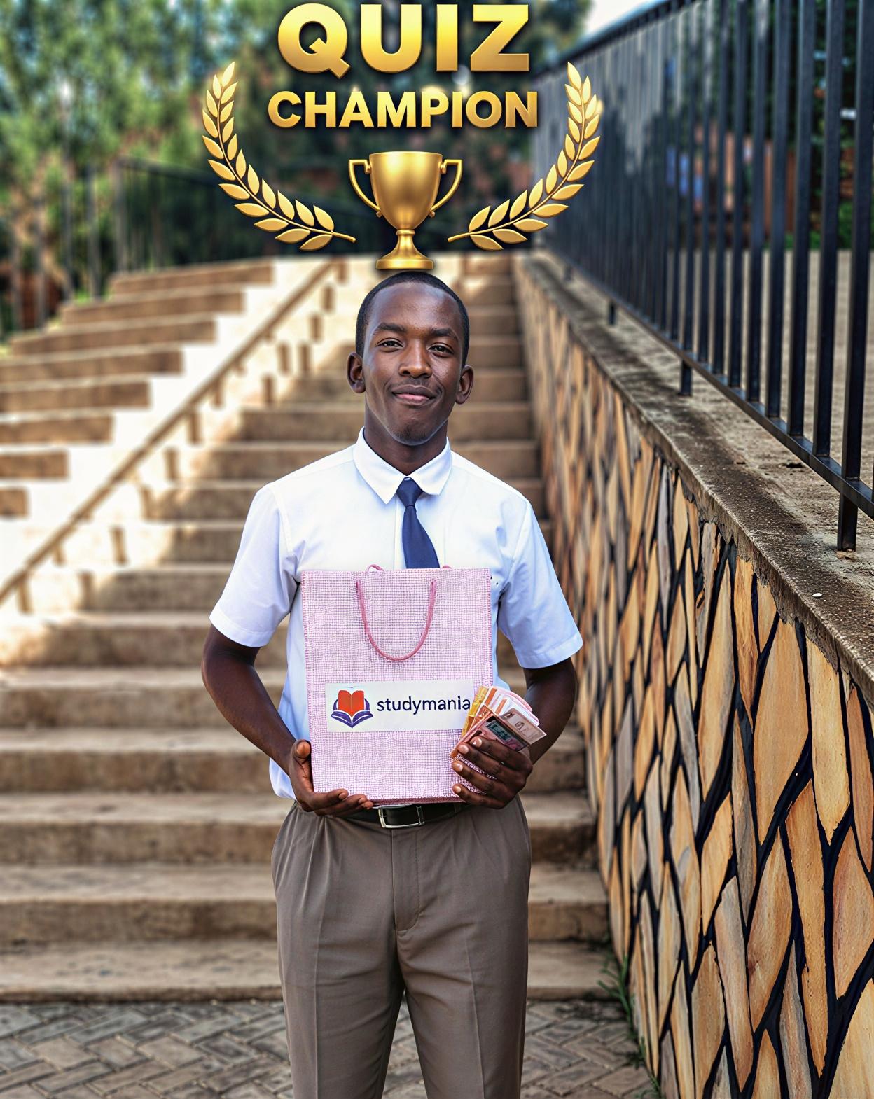 Alvin, the first Termly Studymania quiz winner